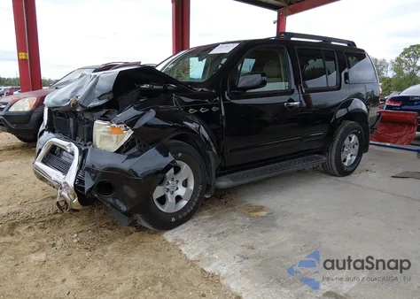 2007 Nissan Pathfinder Se z USA, uszkodzony, nr VIN 5N1AR18U17C616799